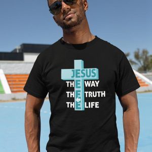Jesus, The Way T-shirt -SmartPrintsInk Designs