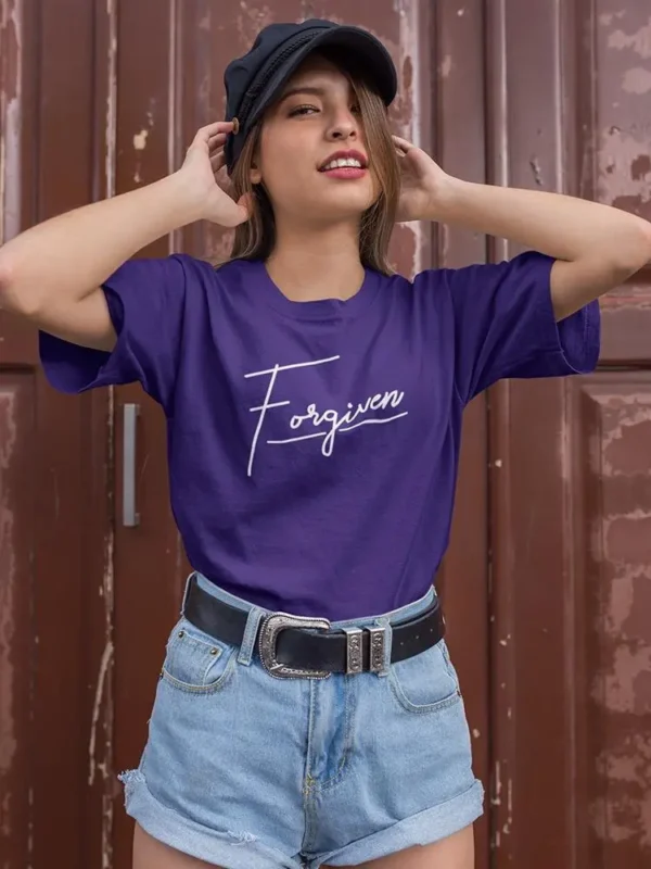 Forgiven T-shirt -SmartPrintsInk Designs