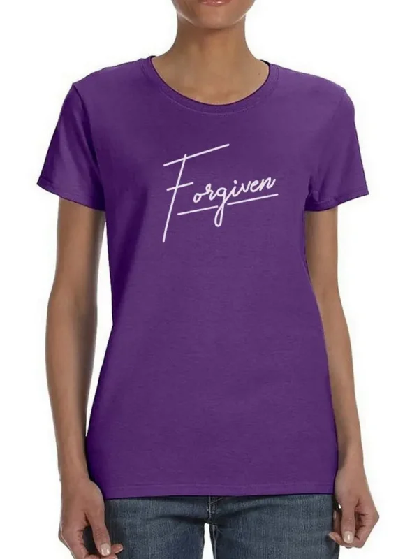 Forgiven T-shirt -SmartPrintsInk Designs - Image 2