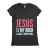 Jesus Is My Rock Women T-shirt