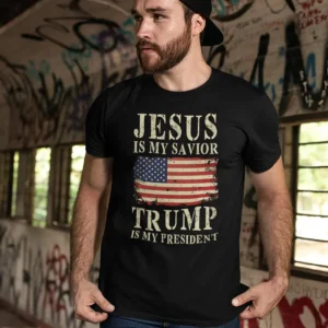 Jesus Is My Savior Design Men's T-shirt